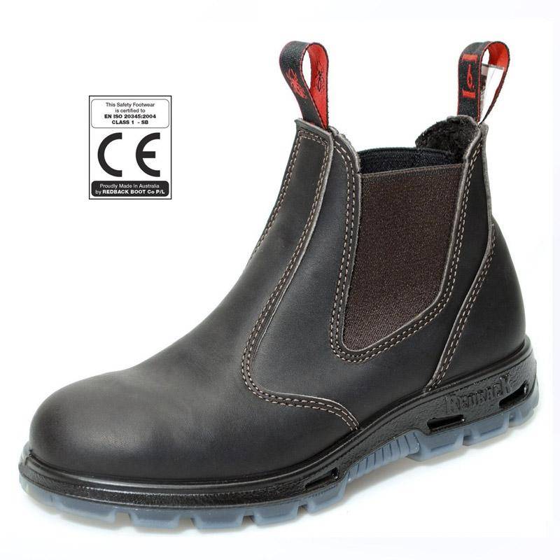 Redback Bobcat Safety Boots USBOK (Dark Brown), image 