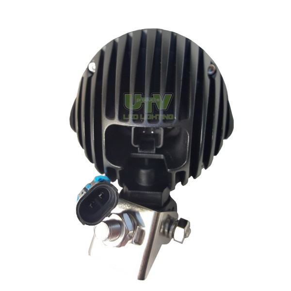 50W 4000 Lumen Round/Oval LED Work Light – Black, image 