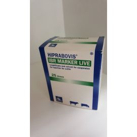 Hiprabovis Marker Live IBR 25dose (Fridge), image 