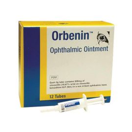 Orbenin Ophtalmic Eye Ointment 12 Pack, image 