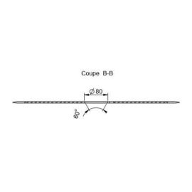 Novag Inverted "T" Small notched discs, image 
