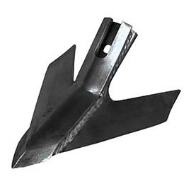 Sweep .313"(8MM) X 9"(230MM) V-Wing 9.5MM With Hardened Wear Pad, image 