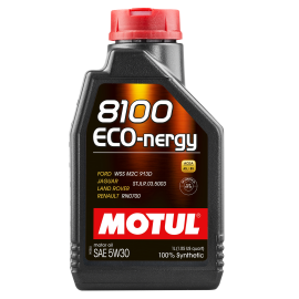 Motul 8100 ECO-nergy 5W30 100% Synthetic Engine Oil 1L, image 