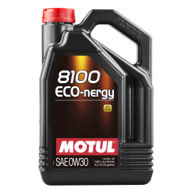 Motul 8100 ECO-nergy 0W30 100% Synthetic Engine Oil 5L, image 