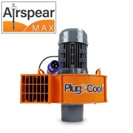Plug&Cool® Aluminium Airspear® Max -  1.1kw (1.5hp) 5002/3 1 phase/3 phase – 100mm outlet, image 