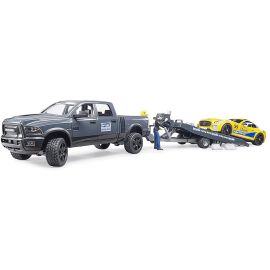 Bruder RAM 2500 Power Wagon and Roadster Racing Team 1:16, image 