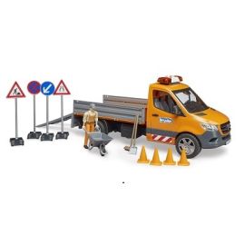 Bruder MB Sprinter Municipal with driver, image 