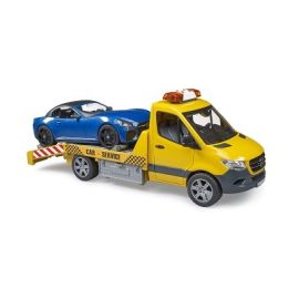 Bruder MB Sprinter transporter with Roadster, image 