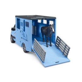 Bruder MB Sprinter animal transporter, 1 horse, image 