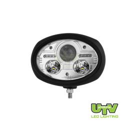 90W Large Oval High Level Headlight – DT-4 – Hi/Low/DRL, image 