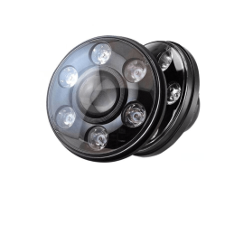 38W 3315 Lumen Defender LED Head Light – DRL – Black, image 