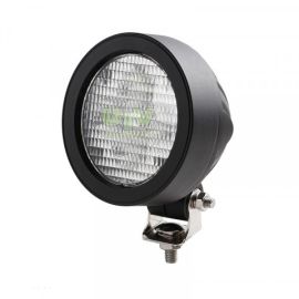 50W 4000 Lumen Round/Oval LED Work Light – Black, image 