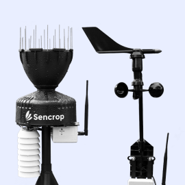 Sencrop Weather station - Rain Gauge + wind gauge + Pro plan subsc, image 