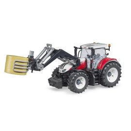 Bruder Bale Gripper with 1 Round Bale 1:16, image 