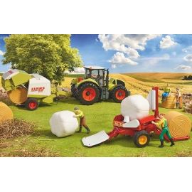 Bruder Male bale wrapper 1:16, image 