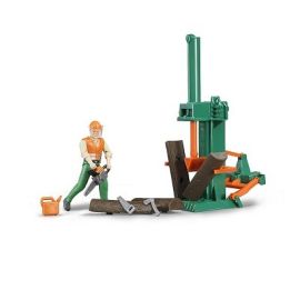 Bruder Bworld forestry set 1:16, image 