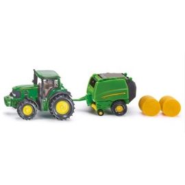 Siku - John Deere with baler ± 1:87, image 