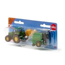 Siku - John Deere with baler ± 1:87, image 