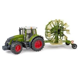 Bruder Krone Dual rotary swath windrower 1:16, image 