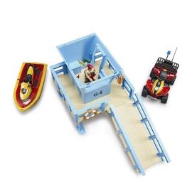 Bruder Life Guard Station Incl Accessories, image 