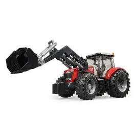 Bruder Massey Ferguson 7624 with frontloader 1:16, image 