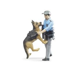 Bruder Policeman with Dog, image 