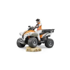 Bruder Quad with driver 1:16, image 