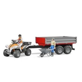 Bruder Quad with driver 1:16, image 