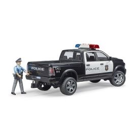 Bruder RAM 2500 Police Truck with Policeman, image 
