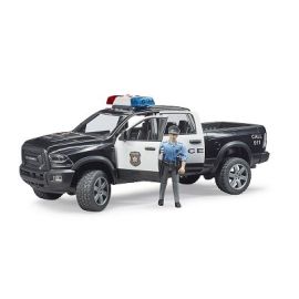 Bruder RAM 2500 Police Truck with Policeman, image 