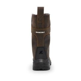 Xpert Invincible S3 Safety Waterproof Rigger Boot Brown, image 