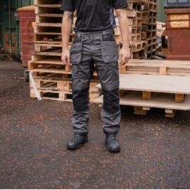 Xpert Core Stretch Work Trouser Grey/Black, image 