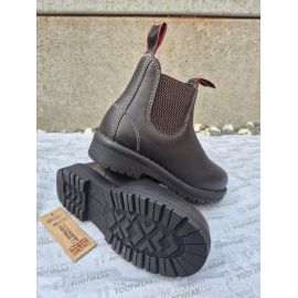 Youths Brisbane Waxy Leather Dealer Boot, image 