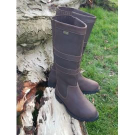 Chelthnam Water Repellent Wide Calf Leather Country Boot, image 