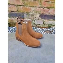 Ella Tan Suede Chelsea Boot, image 