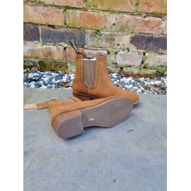 Ella Tan Suede Chelsea Boot, image 
