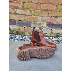 Ocean Conker Leather Chelsea Boot, image 