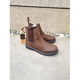 Epsom Crazy Brown Leather Dealer Boot - Sizes 3 to 7, image 