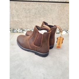 Epsom Crazy Brown Leather Dealer Boot - Sizes 3 to 7, image 