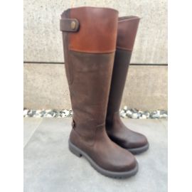 Windsor Tall Leather Back Zip Country Boot, image 