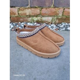 Chestnut Fleece Lined Slip On, image 