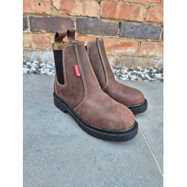 Wreckers Steel Toe Cap Crazy Horse Leather Work Boot, image 