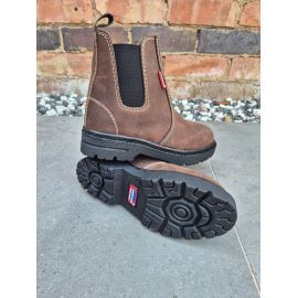 Wreckers Steel Toe Cap Crazy Horse Leather Work Boot, image 