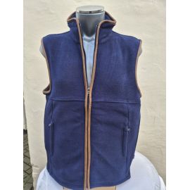 Adults Navy Fleece Gilet, image 
