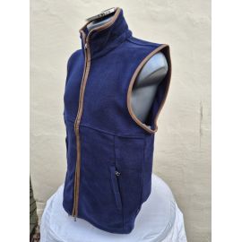 Adults Navy Fleece Gilet, image 