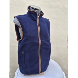 Adults Navy Fleece Gilet, image 