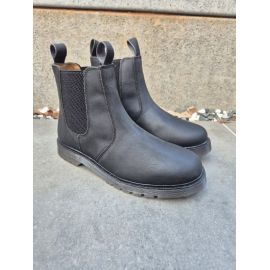 Dublin Black Leather Dealer Boot, image 