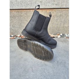 Dublin Black Leather Dealer Boot, image 