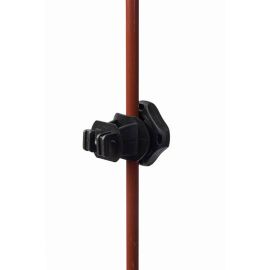 Plastic adjustable insulator to go on 3/8 posts (our P3 metal posts), image 