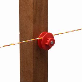 Large Bobbin Insulator (red), image 